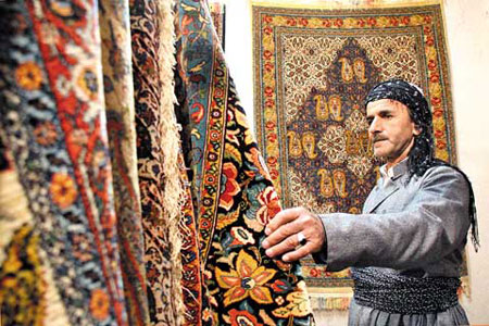 نمایی از صنایع دستی متنوع کردستان